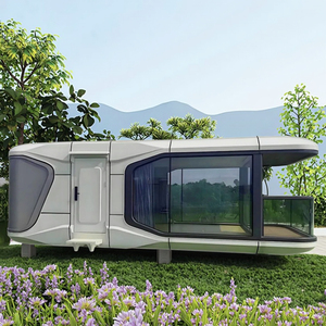 40ft micro-stay thép không gian viên nang bằng gỗ di động văn phòng/biệt thự cho tour du lịch danh lam thắng cảnh khách sạn sử dụng cho phòng ngủ phòng tắm container nhà - Product Image 4