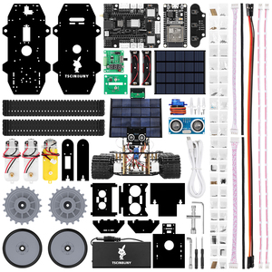 Tscinbuny Kit roda Track, Kit mobil kombinasi acak ESP32 WROOM32 papan pengembangan alat Kit Robot mobil UNTUK <span class=keywords><strong>Arduino</strong></span> - Product Image 3