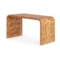 Bureau en chêne rectangulaire, table d'étude autoportante, mobilier en bois traditionnel antique, durable, assemblé
