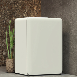 Factory Supply 128L Portable Retro <b>Mini</b> Fridge Foamed Door Air Smart Single-Temperature Automatic Defrost for Household Use KBCD - Product Image 3