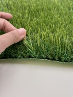 Gazon synthétique en polypropylène résistant aux UV, sans remplissage, ignifuge, haute densité, pour décoration murale intérieure