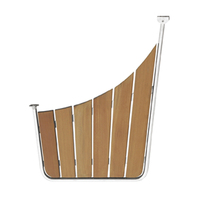 Fixations flexibles en acier inoxydable AiSi 316 matériel bateau escalier échelle plate-forme vente
