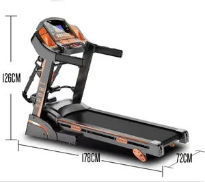 Hete Verkoop Eenvoudig Te Gebruiken Opvouwbare Loopband Machine Met Groot Scherm Commerciële Loopband Machine Te Koop