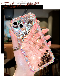 New điện thoại di động Trường hợp đối với <span class=keywords><strong>iPhone</strong></span> 15 14 8 <span class=keywords><strong>7</strong></span> cộng với TPU 3D sáng bóng Kim Cương trong suố<span class=keywords><strong>t</strong></span> <span class=keywords><strong>t</strong></span>ấ<span class=keywords><strong>t</strong></span> cả các bọc bảo vệ bìa cho <span class=keywords><strong>Iphone</strong></span> x/XR/xsmax - Product Image 5