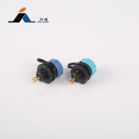 Connecteur Électrique Circulaire TS11PP03 SP11PP03, Prise Mâle Circulaire Étanche IP67 avec Boîtier en Nylon, Fiche Aviation 3 Broches