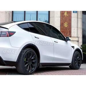 For Tesla <b>Model</b> Y Fast Car Side Skirt Lip Spoiler Extension Splitter Diffuser Guard For Tesla <b>Model</b> Y Fast 2019-2023 Body <b>Kit</b> - Product Image 5