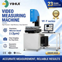 Máquina de Medición de Video Manual 2D de Alta Precisión, Fuente de Luz LED, Cámara a Color de 1.3MP, 220V, 1 Año de Garantía