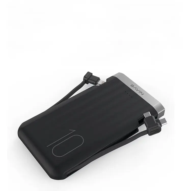 Xách Tay Mini Pin Điện Thoại Di Động Sạc 10000 MAh Bên Ngoài Ngân Hàng Điện Công Suất Cao Được Xây Dựng Trong Micro USB