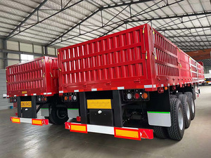 Semi-remorque 3 essieux personnalisée en acier, compatible avec plusieurs marques de tracteurs, conforme aux normes de transport transfrontalier, haute capacité de charge - Product Image 2
