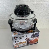 Four à friture sans huile numérique intelligent 20L en verre transparent, pour usage domestique et commercial, alimentation électrique pour hôtels