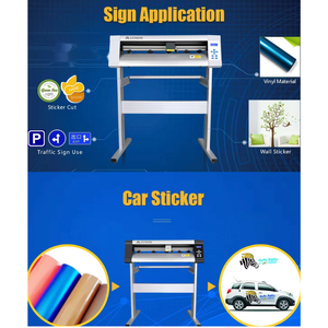 Cực 600mm chiều rộng chất lượng cao kinh tế và thực tế artcut đồ họa Vinyl cắt decal Máy cắt decal - Product Image 6
