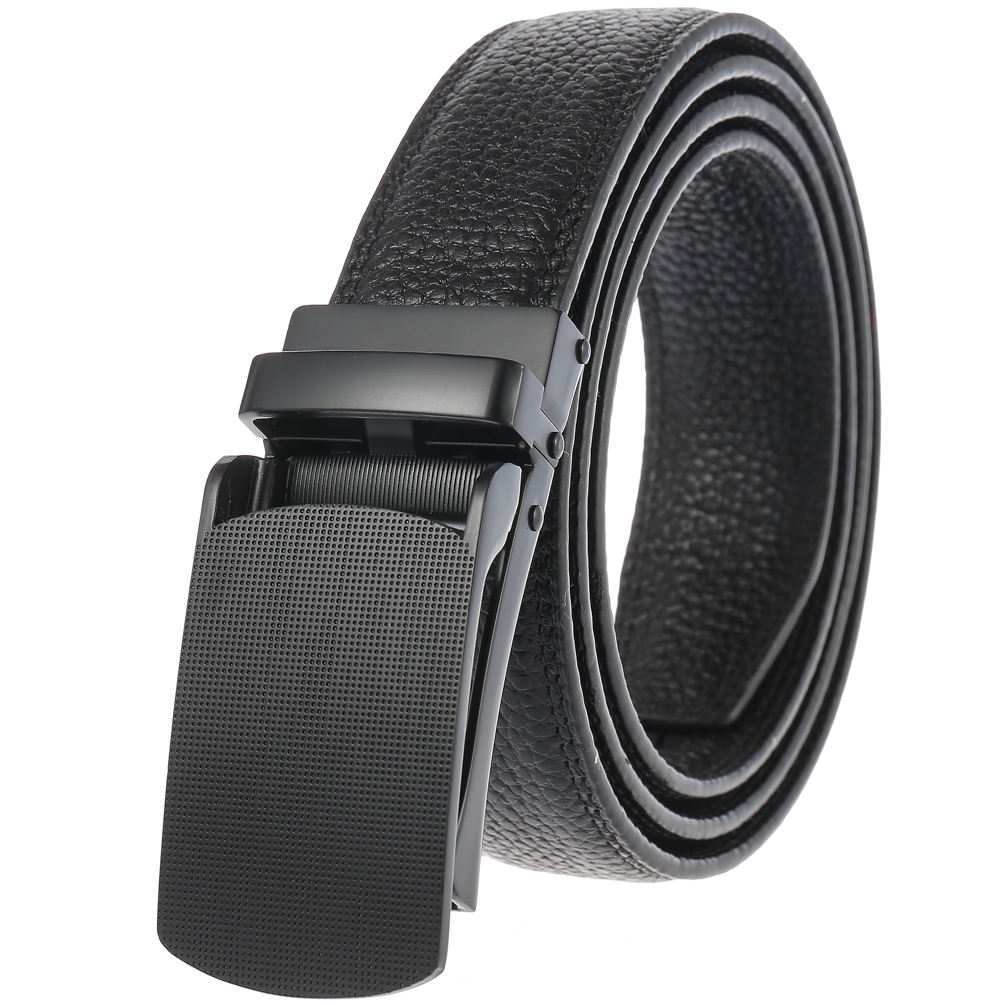 หัวเข็มขัดสีดำ + เข็มขัดสีดำ