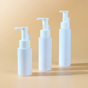 Sang Trọng Trong Suốt Pet Nhựa Chai Dầu 80Ml 100Ml 200Ml Trắng Lotion Bơm Cap Cho Dầu Gội Đầu Cơ Thể Rửa Biểu Tượng Tùy Chỉnh - Product Image 2