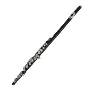 Flauta de tono C negra, llave electrónica de orificio cerrado de 16 agujeros para estudiantes principiantes, adultos, instrumento Musical de actuación de banda - Product Image 1