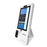 Restaurant de bureau 21.5 pouces Système de point de vente de paiement tactile Terminal de point de vente NFC Kiosque de commande en libre-service