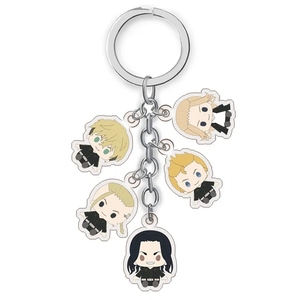 คอสเพลย์ <span class=keywords><strong>Tokyo</strong></span> <span class=keywords><strong>revengers</strong></span> พวงกุญแจอะนิเมะตัวละครอะนิเมะ Manjiro Ken Takemichi Hinatsushi Chibi จี้เครื่องประดับของขวัญ - Product Image 5