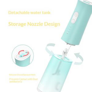 Dispositivo de limpieza dental portátil personalizado de marca, con 3 velocidades y pulso de alta frecuencia para eliminación de sarro, dispositivo de hilo dental acuático - Product Image 2