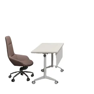 Offre Spéciale d'usine Bonne qualité Immeuble de bureaux Table de bureau en acier moderne Bureau de formation Pieds de table pliants en métal