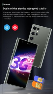 Hot bán S23 Pro 4G mini điện thoại thông minh 2GB RAM 16GB Rom android9.0 mặt ID 1950mAh 3.0in nhỏ điện thoại di động 3MP + 5MP máy ảnh - Product Image 3