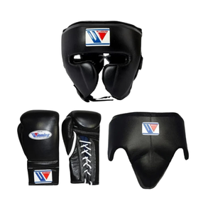 Gants de boxe professionnels personnalisés en similicuir à lacets avec sangle de poignet réglable et fermeture auto-agrippante pour l'entraînement en salle de sport pour adultes - Product Image 1