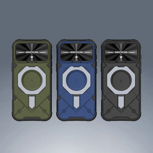 Funda Protectora de Lujo para <span class=keywords><strong>iPhone</strong></span> 17 Pro, Resistente a Impactos, con Anillo Metálico para Carga Inalámbrica y Protección de Cámara - Product Image 6