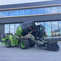 Camion malaxeur à béton autochargeur SQMG 3,5 m³ 360 °   Bétonnière autochargeuse diesel puissante pour chantiers de construction