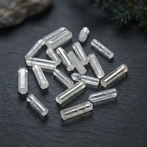 Vente en ligne de pierres précieuses en quartz naturel en vrac, taille baguette conique, couleur claire, taille 25-35 mm, pour la fabrication de bijoux, provenant du Gujarat - Product Image 5