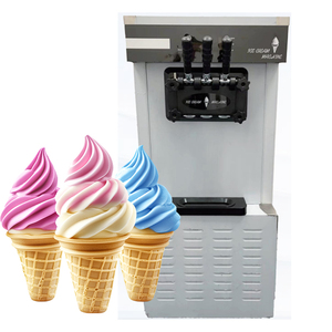 Máquina de Helado Suave de 3 Sabores/Máquina para Hacer Helados/Máquina de Yogurt Congelado con Certificación CE ETL Rohs - Product Image 1