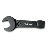 Clé à molette à extrémités ouvertes, en acier au carbone/CRMO, métrique/pouce, qualité industrielle OEM, fabrication V-strong