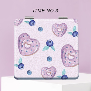 Specchio Cosmetico Portatile Mini in Acciaio Inox a Doppia Faccia, Vendita Diretta dalla Fabbrica, Personalizzabile con Logo e Motivo - Product Image 4