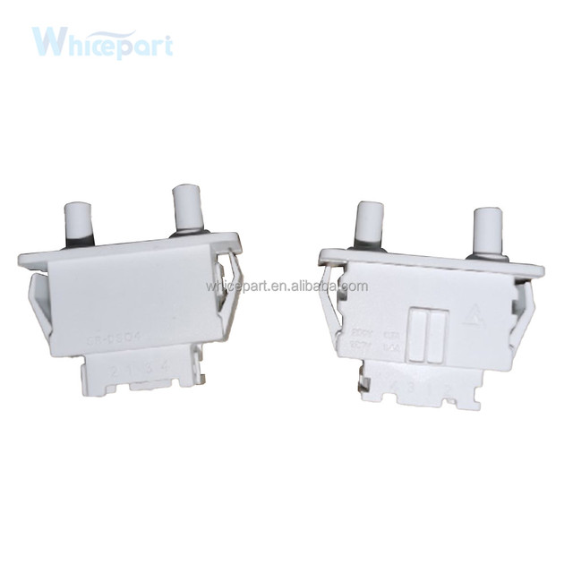 Momentary Fridge Switch Normally Closed Refrigerator Door Light Switch Switch Door 4pins DA34-00006C for Refrigeration Parts