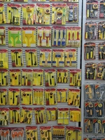 Ensemble d'outils à main A9824, pince combinée, tournevis, couteau, ruban adhésif, 5 pièces, emballé sous blister, 1 dollar, ensemble d'outils à main pour usage quotidien