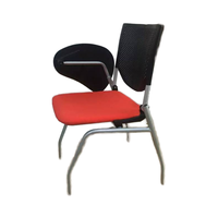 Chaise de formation pliante pour salle de conférence au design moderne avec table d'écriture pour la formation et les études au bureau