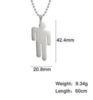 Nouveauté Collier pendentif croix en acier inoxydable plaqué or 18 carats tendance personnalisé avec numéro unisexe cadeau de fiançailles