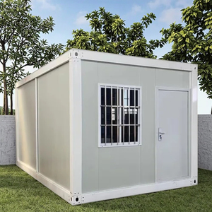 Hiện đại di động đúc sẵn mô-đun <span class=keywords><strong>container</strong></span> nhà lắp ráp nhanh chóng nhỏ nhà văn phòng sử dụng đô thị có tính năng Bảng điều khiển bánh sandwich - Product Image 1