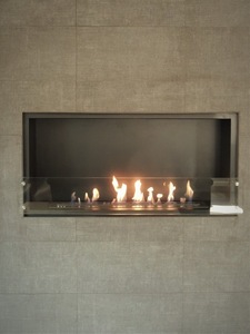 <span class=keywords><strong>Cheminée</strong></span> moderne en acier au bio éthanol <span class=keywords><strong>pour</strong></span> hôtel, modèle 3D, avec télécommande, <span class=keywords><strong>pour</strong></span> une utilisation en intérieur, boîtier intelligent inséré par un haut-parleur - Product Image 5