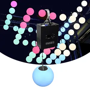 Full Color RGBW 4in1 LED Kinetic Ball Light Sphere Lifting System For Concert Events Wedding Show Stage Lighting