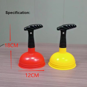Déboucheur de toilettes miniature en plastique de 12 cm de diamètre pour le marché canadien, pour <span class=keywords><strong>déboucher</strong></span> les éviers à drainage lent - Product Image 4