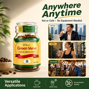 Café Instantáneo Liofilizado 100% Granos de Arábica, Aroma Intenso, Baja Acidez, Preparación Rápida, Apto para Dieta Keto, Tamaño Viaje - Product Image 3