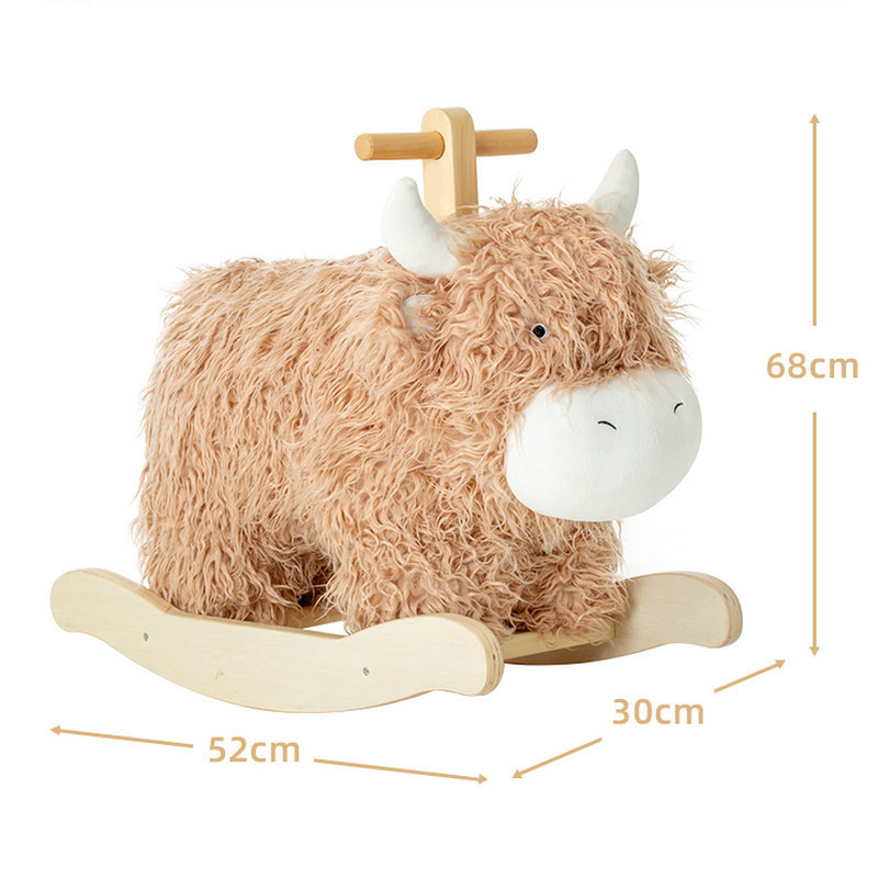 Bos grunniens rocking horse