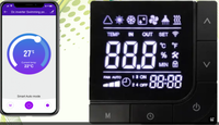 Pompe à chaleur air-eau 5 kW avec pompe à inversion intégrée, commande à distance par application Wi-Fi, RS485 parallèle, chauffage et refroidissement de l'eau chaude