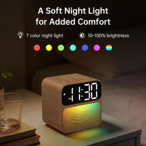 <span class=keywords><strong>Réveil</strong></span> extra fort pour les gros dormeurs : alarme de <span class=keywords><strong>réveil</strong></span> à 115 dB avec lumière clignotante pour aider à éviter de s'endormir trop longtemps - Product Image 5
