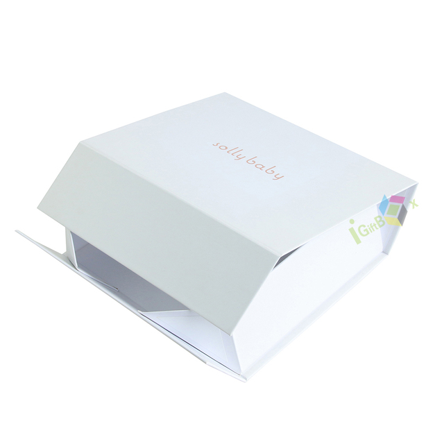 Custom Luxury Printing Rigid Cardboard Folding Paper Box Gift Packaging Folding Magnetic Gift Box
