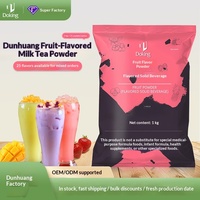 Poudre de thé au lait OEM Dunhuang Factory, idéale pour les gâteaux, saveur Assam originale, matière première commerciale pour thé au lait aux fruits.