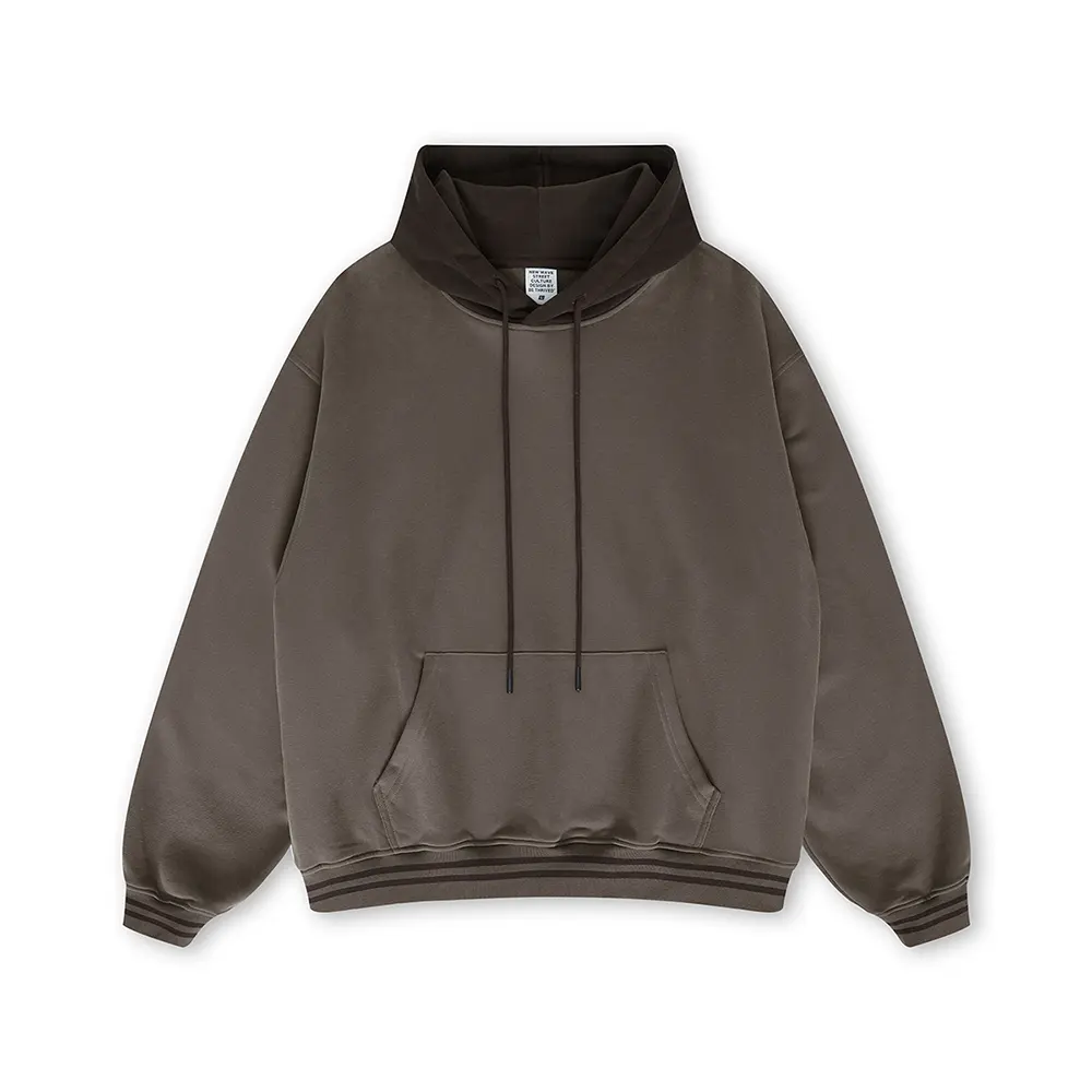 स्टॉक में OEM उच्च गुणवत्ता hoodies स्वेटर के लिए 360g हैवीवेट हूडि hooded विपरीत सिलाई हूडि पुरुषों