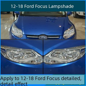 Cubierta de Lente de Faro para <span class=keywords><strong>Ford</strong></span> <span class=keywords><strong>Focus</strong></span> 2012-2014, Carcasa de Faro Transparente, Lente Transparente para Reemplazo de Faro LED <span class=keywords><strong>Focus</strong></span> Mk3 - Product Image 6