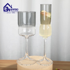 <span class=keywords><strong>Verre</strong></span> à vin <span class=keywords><strong>en</strong></span> borosilicate de haute qualité de 390 ml, fait main, design spécial, vente <span class=keywords><strong>en</strong></span> gros, <span class=keywords><strong>verre</strong></span> à paroi simple, coffret cadeau personnalisé, verrerie à pied - Product Image 1