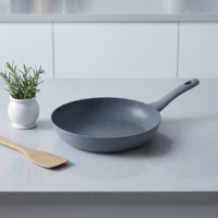Ensemble de casseroles et poêles antiadhésives en aluminium moderne de haute qualité avec logo personnalisé, écologiques