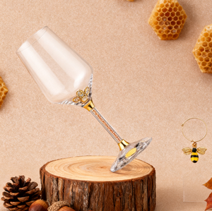 Cadeau humoristique haut diamant doré gobelet à <span class=keywords><strong>vin</strong></span> Unique couleur rouge blanc Vintage sans tige gravure colorée pour amis famille - Product Image 6