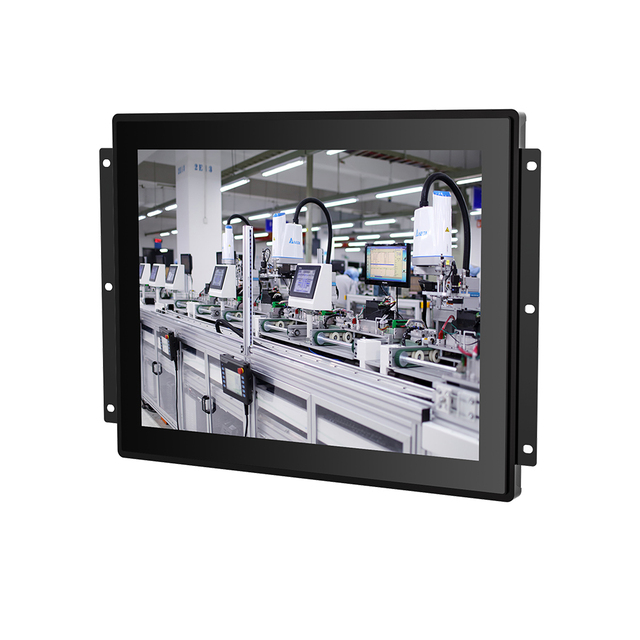 COMPT 8 Inch True Flat Touch Screen Panel Monitor for Desktop Application Not Curved